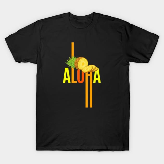 Aloha T-Shirt by Ouarchanii